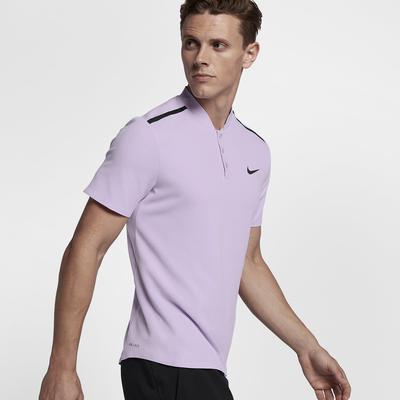 Nike Mens RF Advantage Polo - Violet Mist/Black - main image