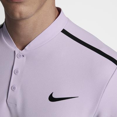 Nike Mens RF Advantage Polo - Violet Mist/Black