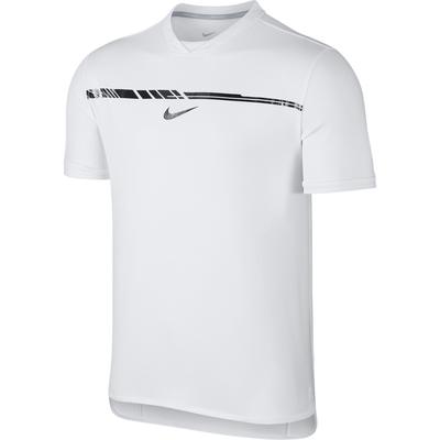 Nike Mens AeroReact Rafa Challenger Top - White
