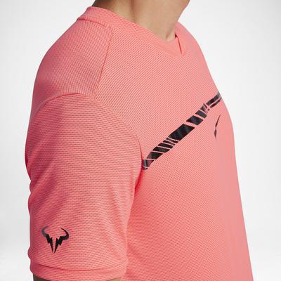 Nike Mens AeroReact Rafa Challenger Top - Hot Punch - main image