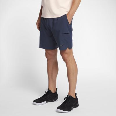 Nike Mens Court Flex RF 9 Inch Tennis Shorts - Midnight Navy - main image