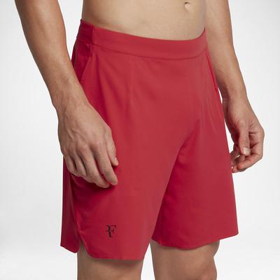 Nike Mens Court Flex RF 9 Inch Tennis Shorts - Action Red - main image