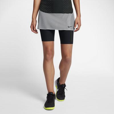 Nike Womens Dry Tennis Skirt - Metallic Platinium/Black - main image