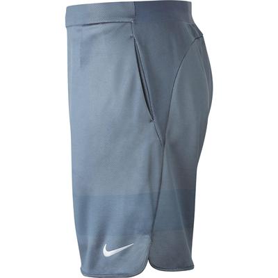 Nike Mens Court Tennis Shorts - Armory Blue/Pure Platinum
