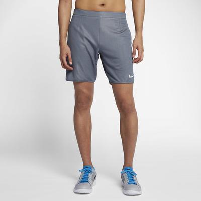 Nike Mens Court Tennis Shorts - Armory Blue/Pure Platinum - main image