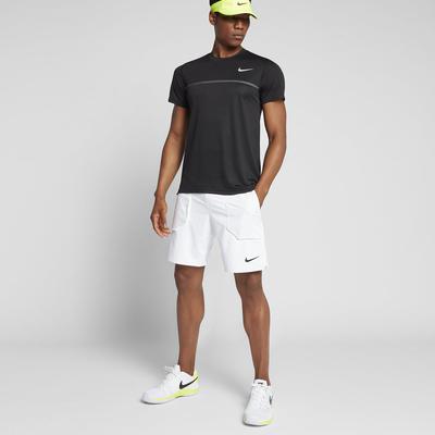 Nike Mens Court Flex 9 Inch Tennis Shorts - White - main image