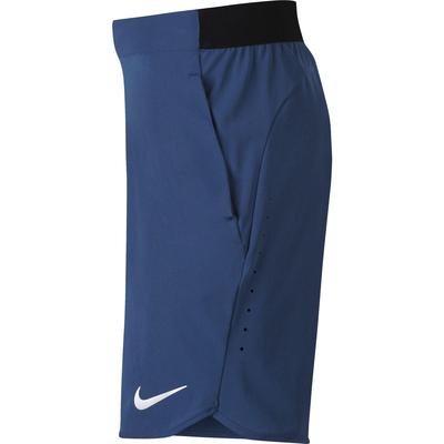 Nike Boys Flex Ace Tennis Shorts - Gym Blue/White  - main image