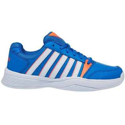K-Swiss Kids Court Smash Carpet Tennis Shoes - Bright Blue - main image