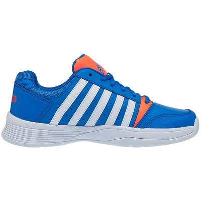 K-Swiss Kids Court Smash Carpet Tennis Shoes - Bright Blue - main image