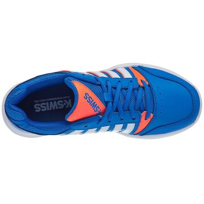 K-Swiss Kids Court Smash Carpet Tennis Shoes - Bright Blue - main image