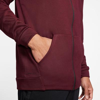 Nike Mens Dry Training Hoodie - Night Maroon - main image