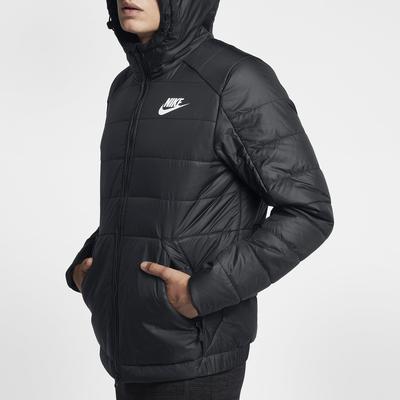 Nike Mens Sportswear Jacket - Black/White - main image