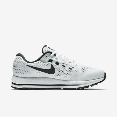 Nike Mens Air Zoom Vomero 12 Running Shoes White Black Tennisnuts