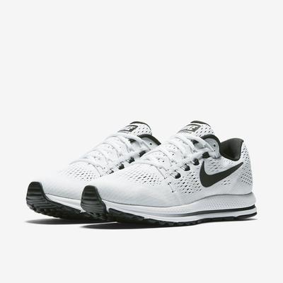Nike Mens Air Zoom Vomero 12 Running Shoes - White/Black - main image