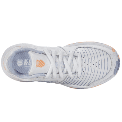 K-Swiss Kids Court Express Omni Tennis Shoes - White/Silver - main image