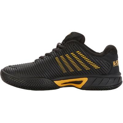 K-Swiss Kids Hypercourt Express 2 HB Tennis Shoes - Moonless Night/Amber Yellow - main image