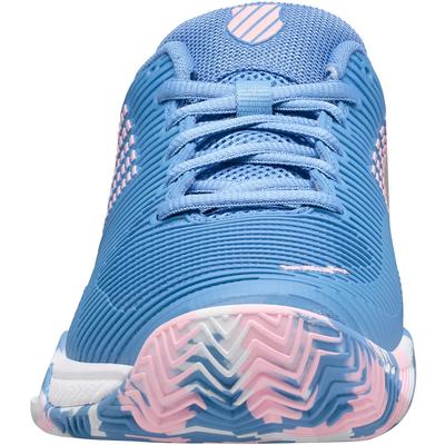 K-Swiss Kids Hypercourt Express 2 HB Tennis Shoes - Blue/Pink - main image
