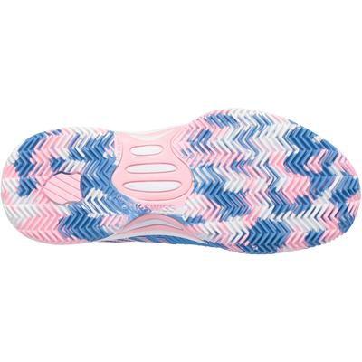K-Swiss Kids Hypercourt Express 2 HB Tennis Shoes - Blue/Pink - main image