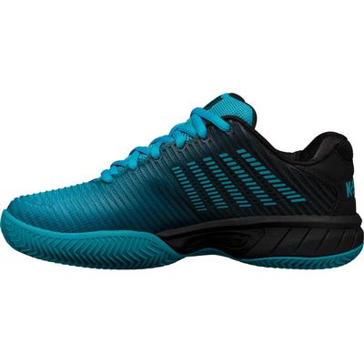 K-Swiss Kids Hypercourt Express 2 HB Tennis Shoes [Sizes: J2-5.5] - Algiers Blue/Black - main image