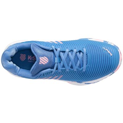 K-Swiss Kids Hypercourt Express 2 HB Tennis Shoes - Blue/Pink - main image
