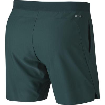 Nike Mens Flex Ace 7 Inch Shorts - Dark Green - main image