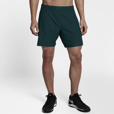 Nike Mens Flex Ace 7 Inch Shorts - Dark Green - main image