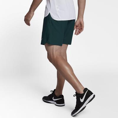 Nike Mens Flex Ace 7 Inch Shorts - Dark Green - main image