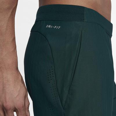 Nike Mens Flex Ace 7 Inch Shorts - Dark Green - main image