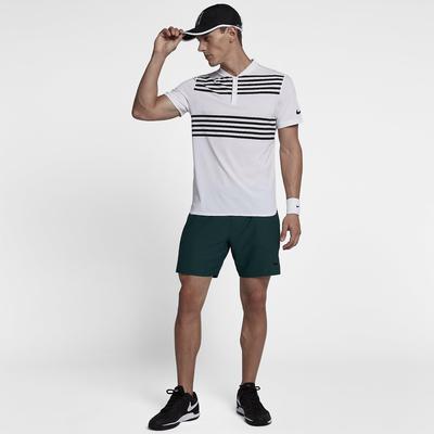 Nike Mens Flex Ace 7 Inch Shorts - Dark Green - main image