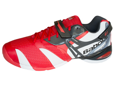 Babolat Jumbo Propulse 3 Tennis Shoe - Red (Size UK30) - Gift Idea