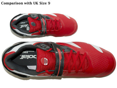 Babolat Jumbo Propulse 3 Tennis Shoe - Red (Size UK30) - Gift Idea