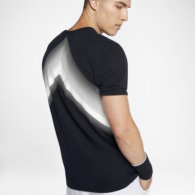 Nike Mens Rafa T-Shirt - Black/White - main image