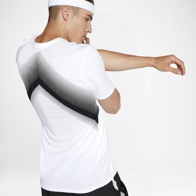 Nike Mens Rafa T-Shirt - White/Black