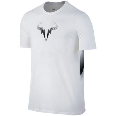 Nike Mens Rafa T-Shirt - White/Black - main image