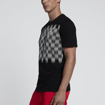 Nike Mens RF T-Shirt - Black/White
