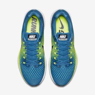 Nike Mens Air Zoom Pegasus 34 Running Shoes - Industrail Blue/Black - main image