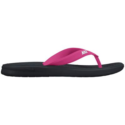 Nike Solay Thong (Flip Flops) - Black/Vivid Pink - main image