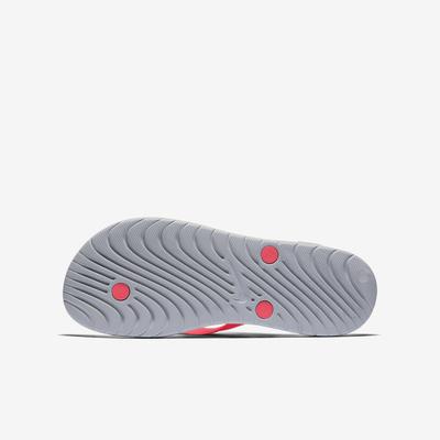 Nike Girls Solay Thong (Flip Flops) - Wolf Grey/Racer Pink - main image