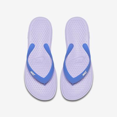 Nike Girls Solay Thong (Flip Flops) - Hydrangeas/Comet Blue - main image
