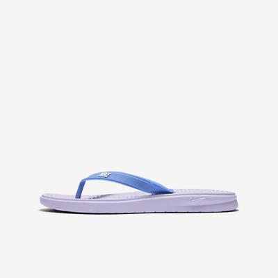 Nike Girls Solay Thong (Flip Flops) - Hydrangeas/Comet Blue - main image