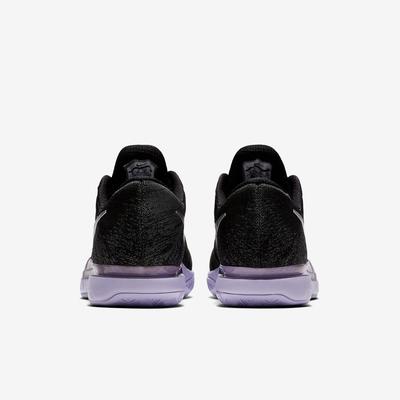Nike Mens Zoom Vapor 9.5 Flyknit Tennis Shoes - Black/Hydrangeas - main image