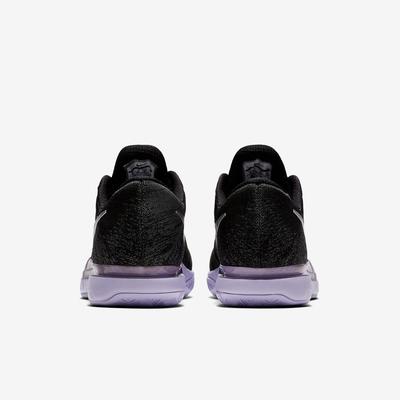 Nike Mens Zoom Vapor 9.5 Flyknit Tennis Shoes - Black/Hydrangeas