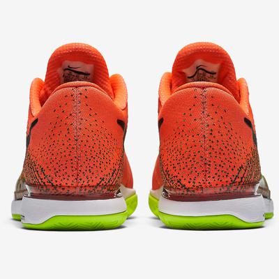 Nike Mens Zoom Vapor 9.5 Flyknit Tennis Shoes - Hyper Orange - main image