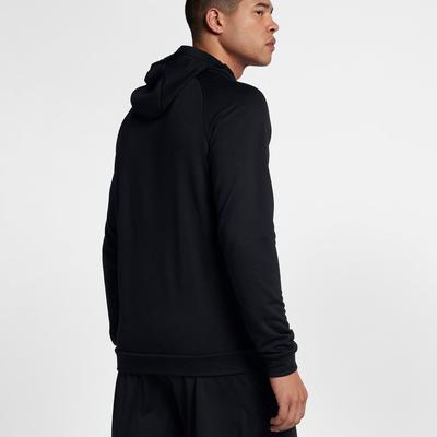 Nike Mens Dry Training Hoodie - Black/White - main image