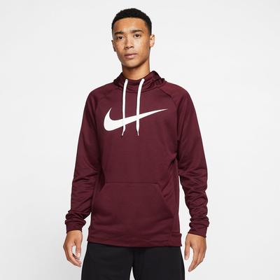 Nike Mens Dry Training Hoodie - Night Maroon - main image