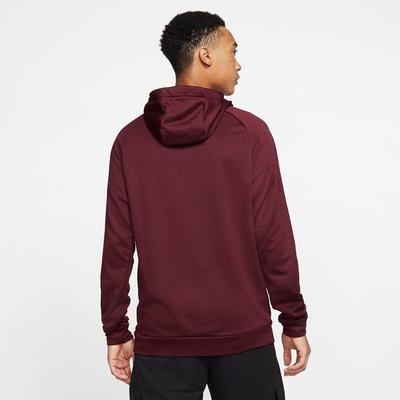 Nike Mens Dry Training Hoodie - Night Maroon - main image