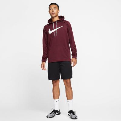 Nike Mens Dry Training Hoodie - Night Maroon - main image