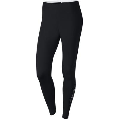 Nike Womens Sportswear Club Leggings - Black/White - main image