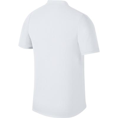 Nike Mens Dri-FIT Advantage Polo - White/Gold Leaf - main image
