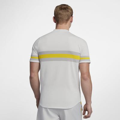 Nike Mens Advantage Tennis Polo - Vast Grey - main image